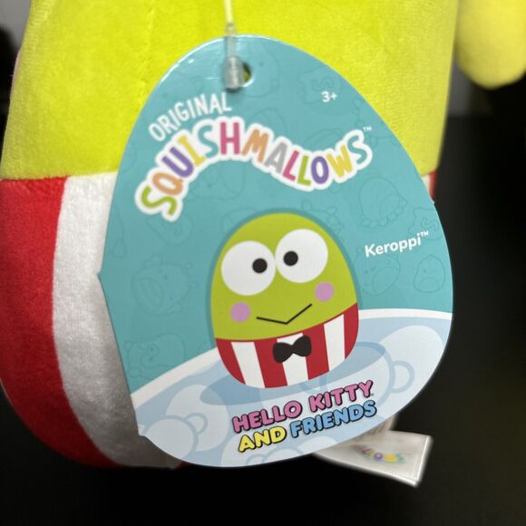 Squishmallows Hello Kitty Friends Keroppi Pompompurin Badtz Maru Lot Of 3 NWT - Picture 5 of 6